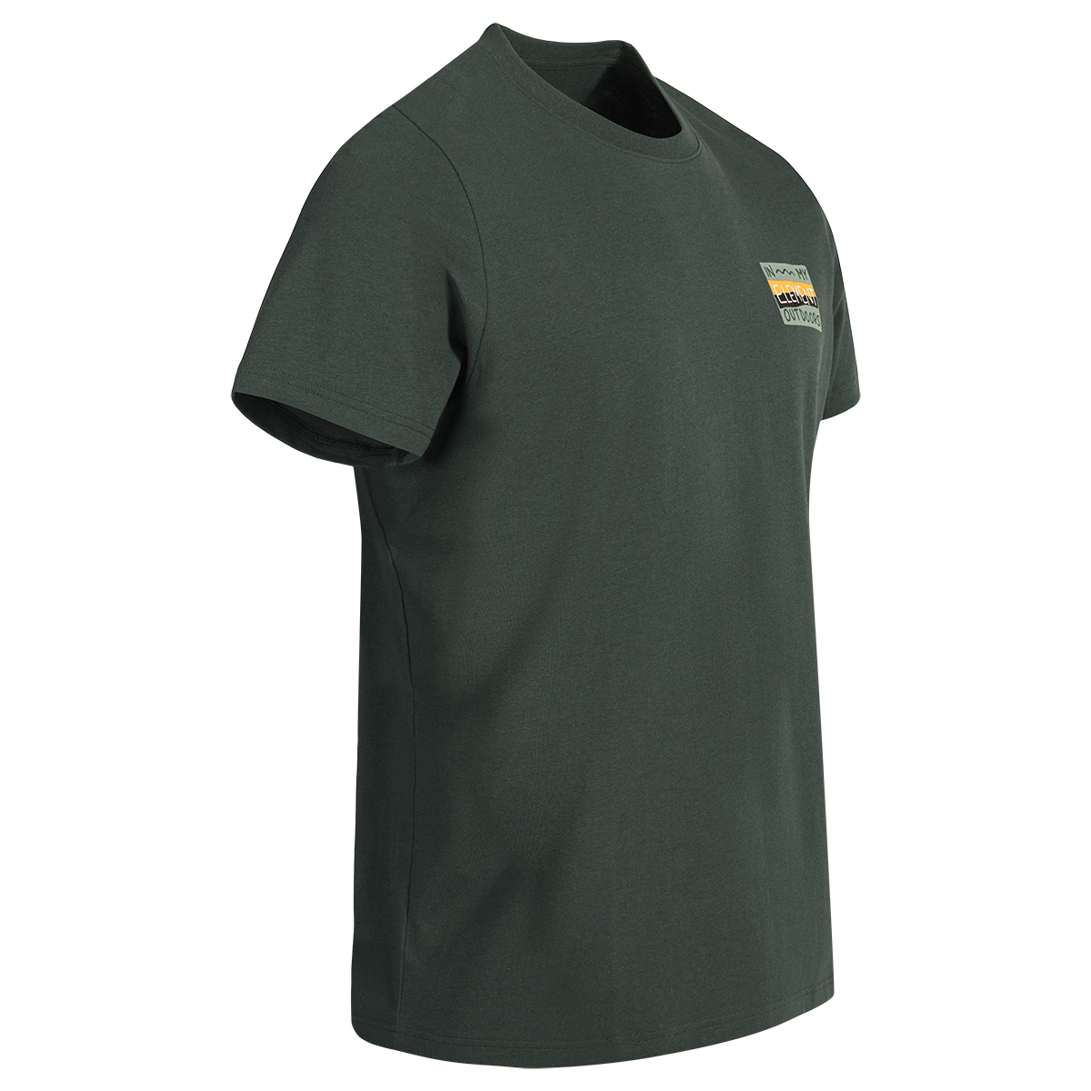 Arbo Men's Organic Cotton T-shirt, boja Dark Green Element