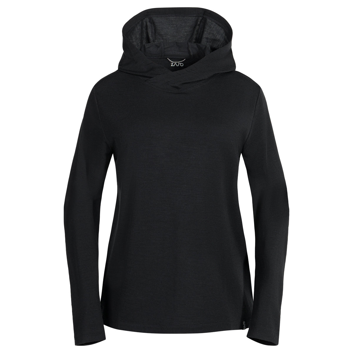 Kora Women's Merino Hoodie, boja Black
