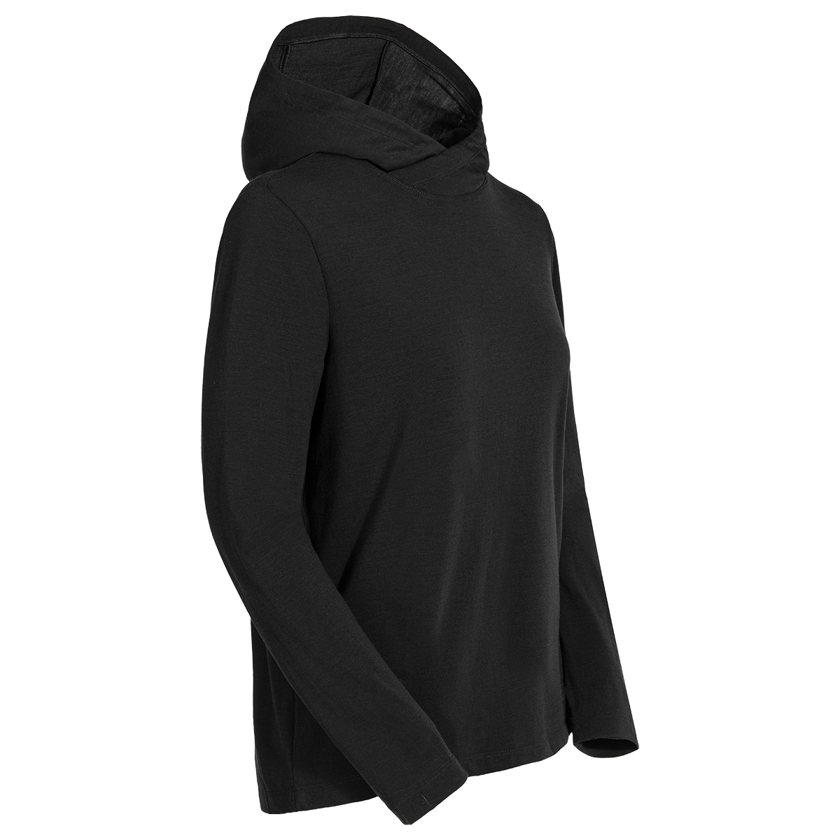 Kora Women's Merino Hoodie, boja Black