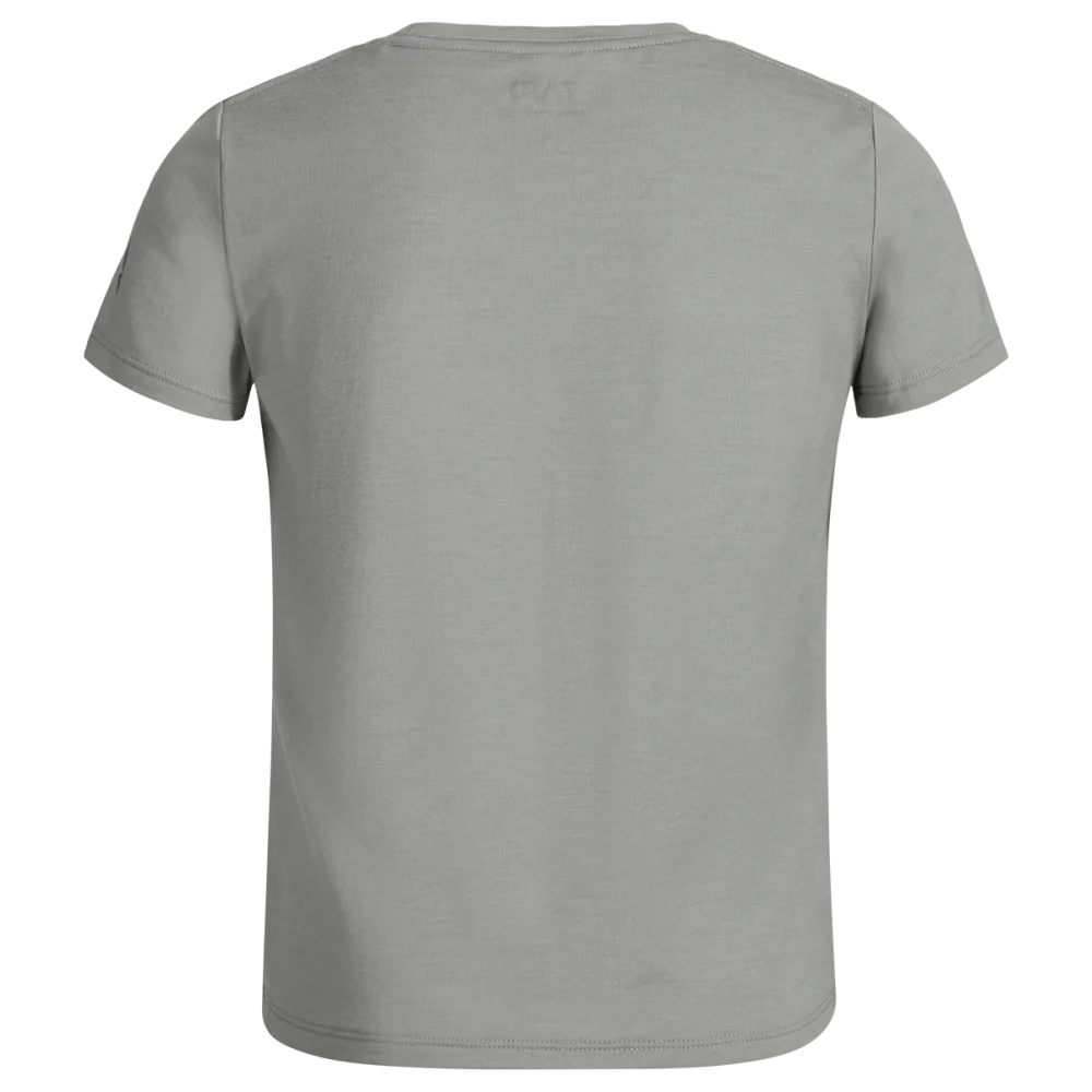 Amo Kid's Merino T-shirt — Dove Grey