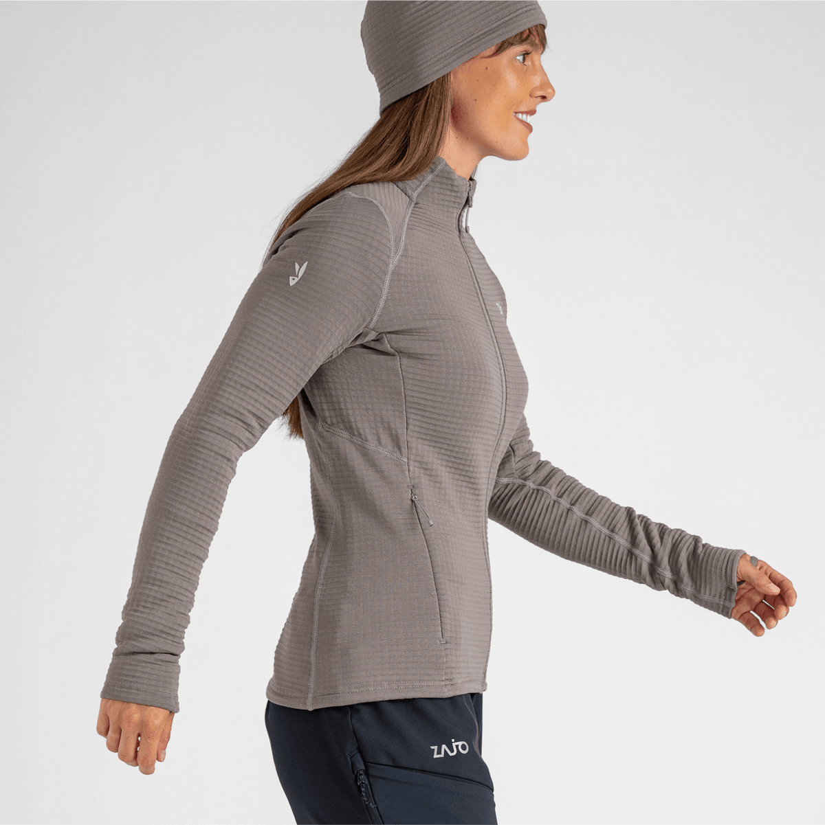 Kovri Women's Merino Grid Jacket, boja Taupe Beige