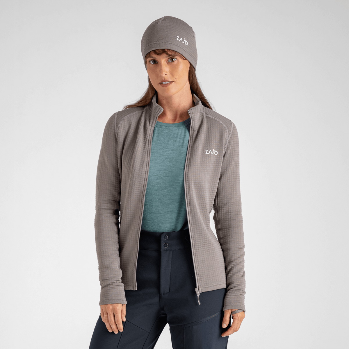 Kovri Women's Merino Grid Jacket, boja Earth Red