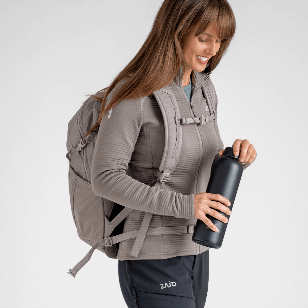 Kovri Women's Merino Grid Jacket, boja Grey Navy