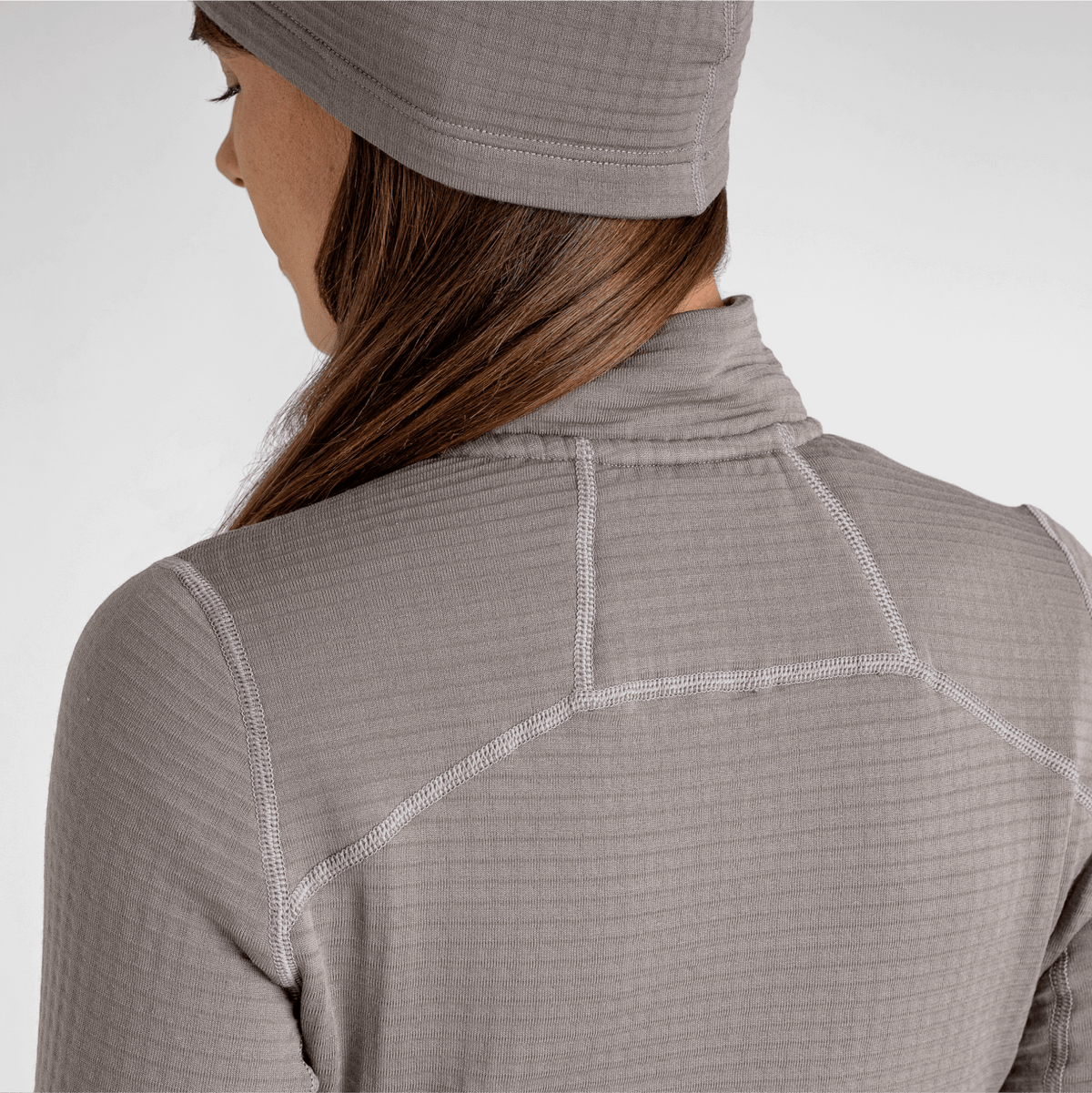 Kovri Women's Merino Grid Jacket, boja Grey Navy