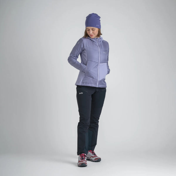 Spiro Women's Insulated Hybrid Jacket — Dove Grey