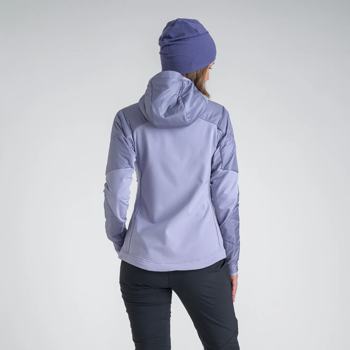 Spiro Women's Insulated Hybrid Jacket — Burned Red