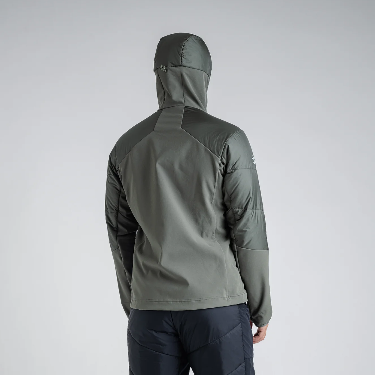 Spiro Men's Insulated Hybrid Jacket — Blue