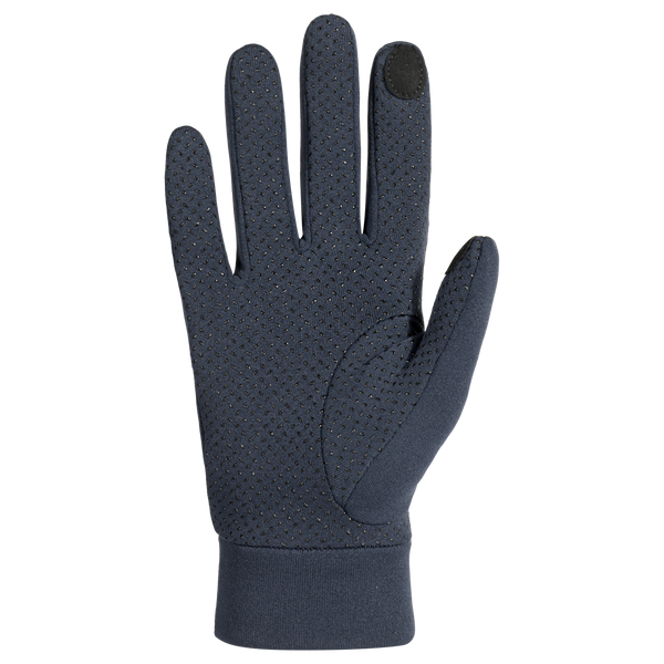 Amiko Fleece Gloves — Grey Navy