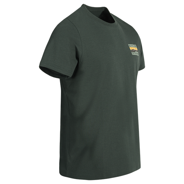 Arbo Men's Organic Cotton T-shirt, boja Dark Green Element