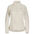 Auro Women's Fleece Zip Top, boja Light Beige