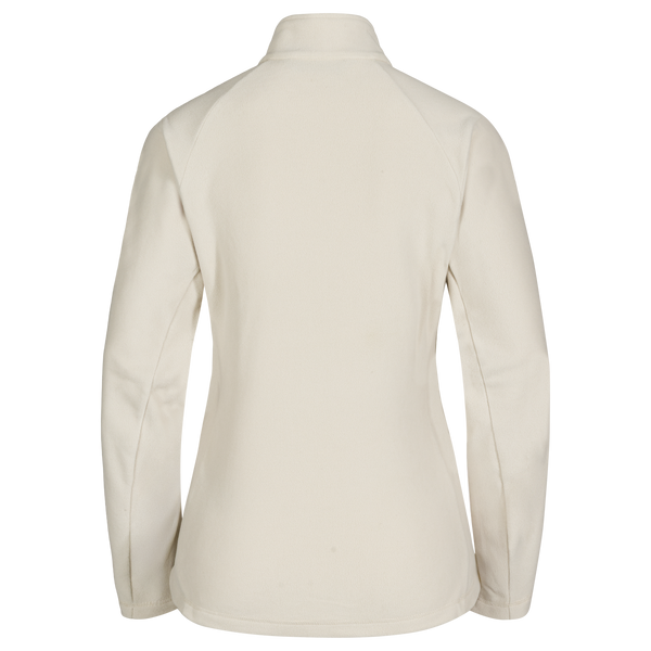 Auro Women's Fleece Zip Top, boja Light Beige
