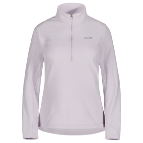 Auro Women's Fleece Zip Top, boja Lilac Ash