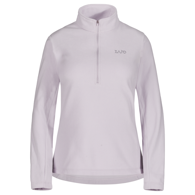 Auro Women's Fleece Zip Top, boja Lilac Ash