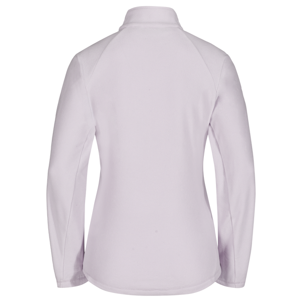 Auro Women's Fleece Zip Top, boja Lilac Ash