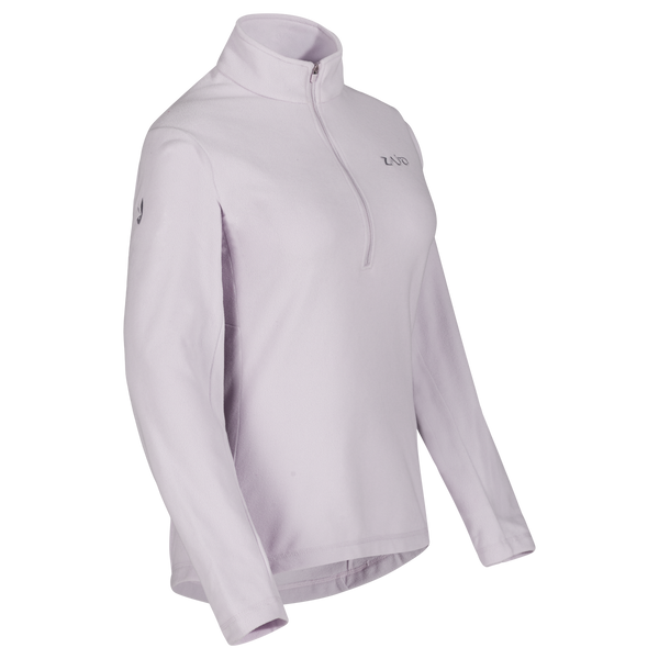 Auro Women's Fleece Zip Top, boja Lilac Ash