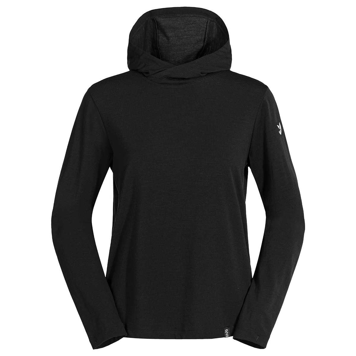 Kora Women's Merino Hoodie, boja Black