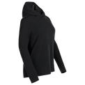Kora Women's Merino Hoodie, boja Black