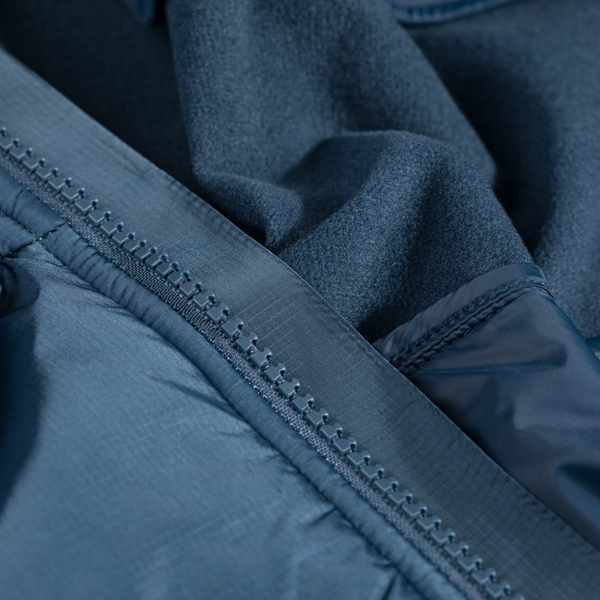 Spiro Men's Insulated Hybrid Jacket — Blue