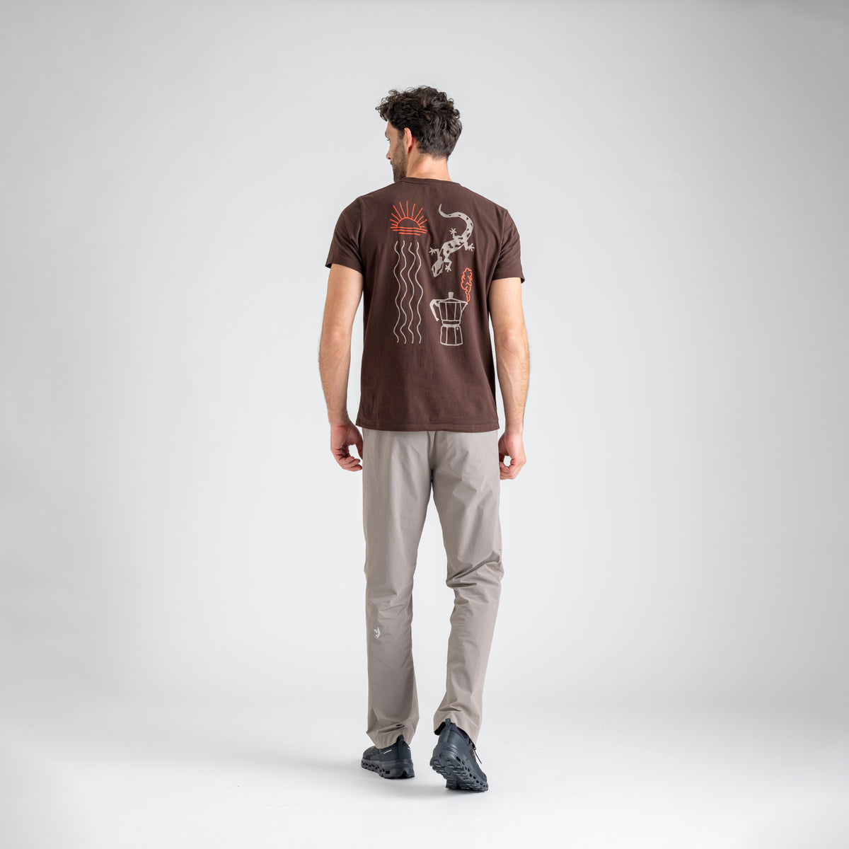 Arbo Men's Organic Cotton T-shirt, boja Navy Water