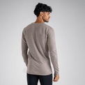 Hejma Men's Merino Longsleeve, boja Taupe Beige