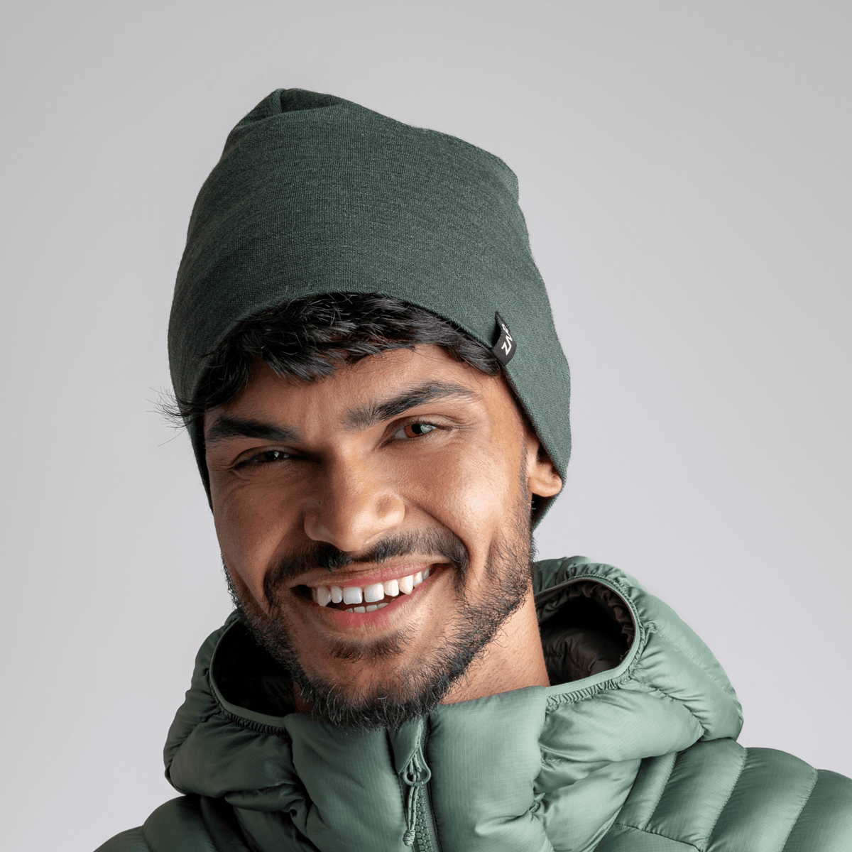 Hejma Merino Beanie — Blue