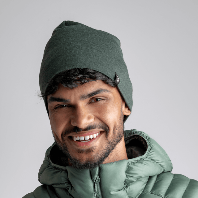 Hejma Merino Beanie — Taupe Beige