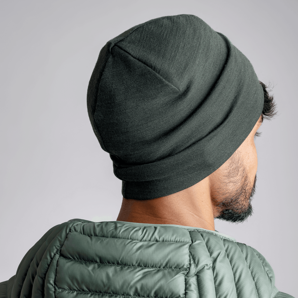 Hejma Merino Beanie — Grape Mauve