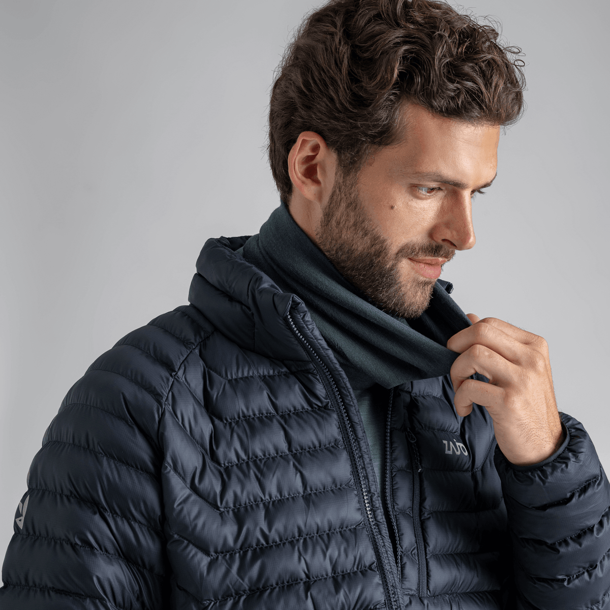 Hejma Merino Neckwarmer, boja Taupe Beige