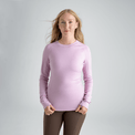 Hejma Women's Merino Longsleeve, boja Grape Mauve
