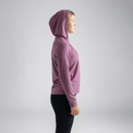 Kora Women's Merino Hoodie, boja Grey Navy