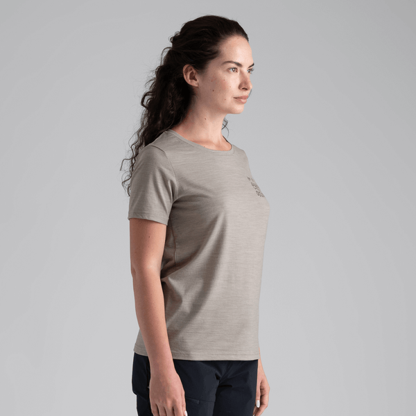 Kora Women's Merino T-shirt — Falcon Grey
