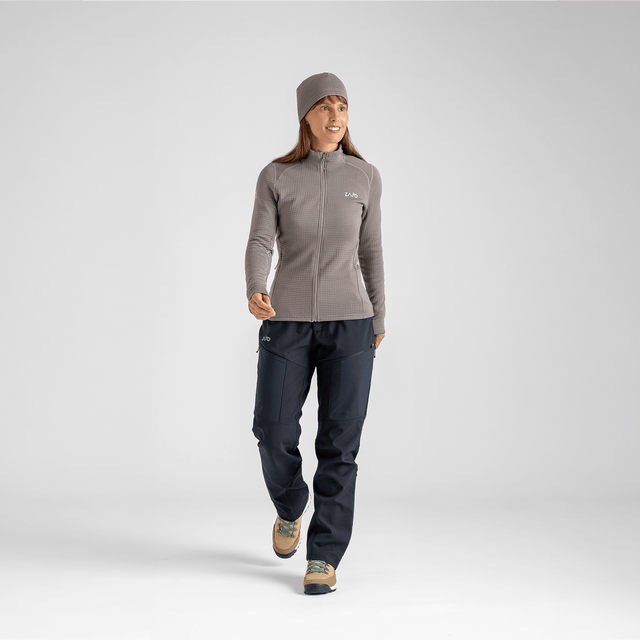 Kovri Women's Merino Grid Jacket, boja Taupe Beige