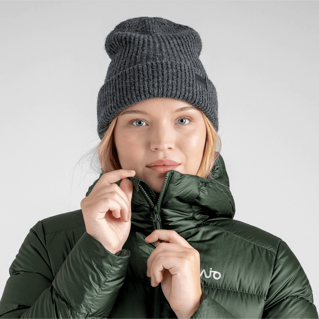 Lana Alpaca Wool Beanie —  Off White