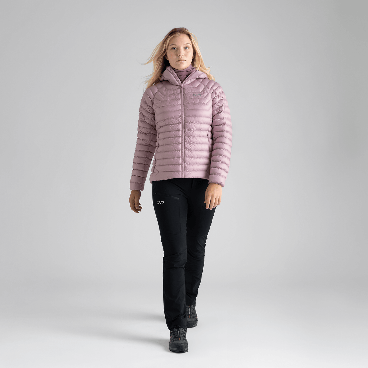 Nubaro Women's Insulated Hooded Jacket —  Lila Haze