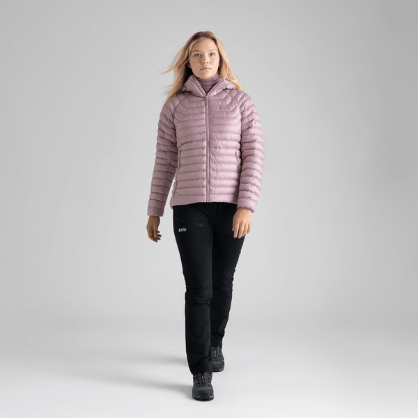 Nubaro Women's Insulated Hooded Jacket — Golden Brown