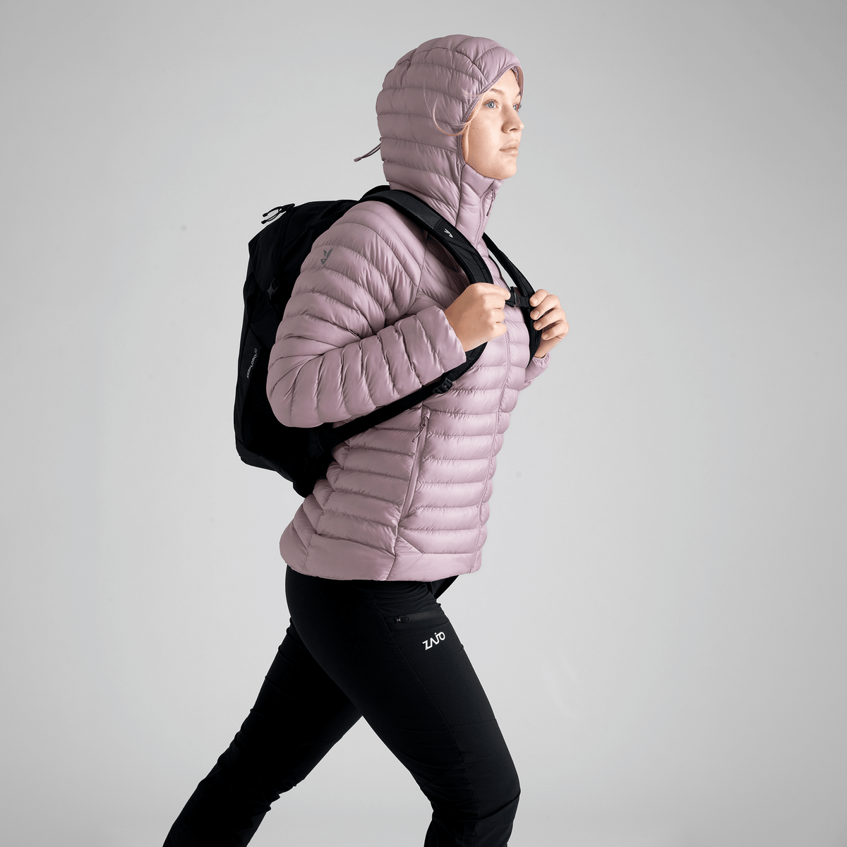 Nubaro Women's Insulated Hooded Jacket —  Lila Haze