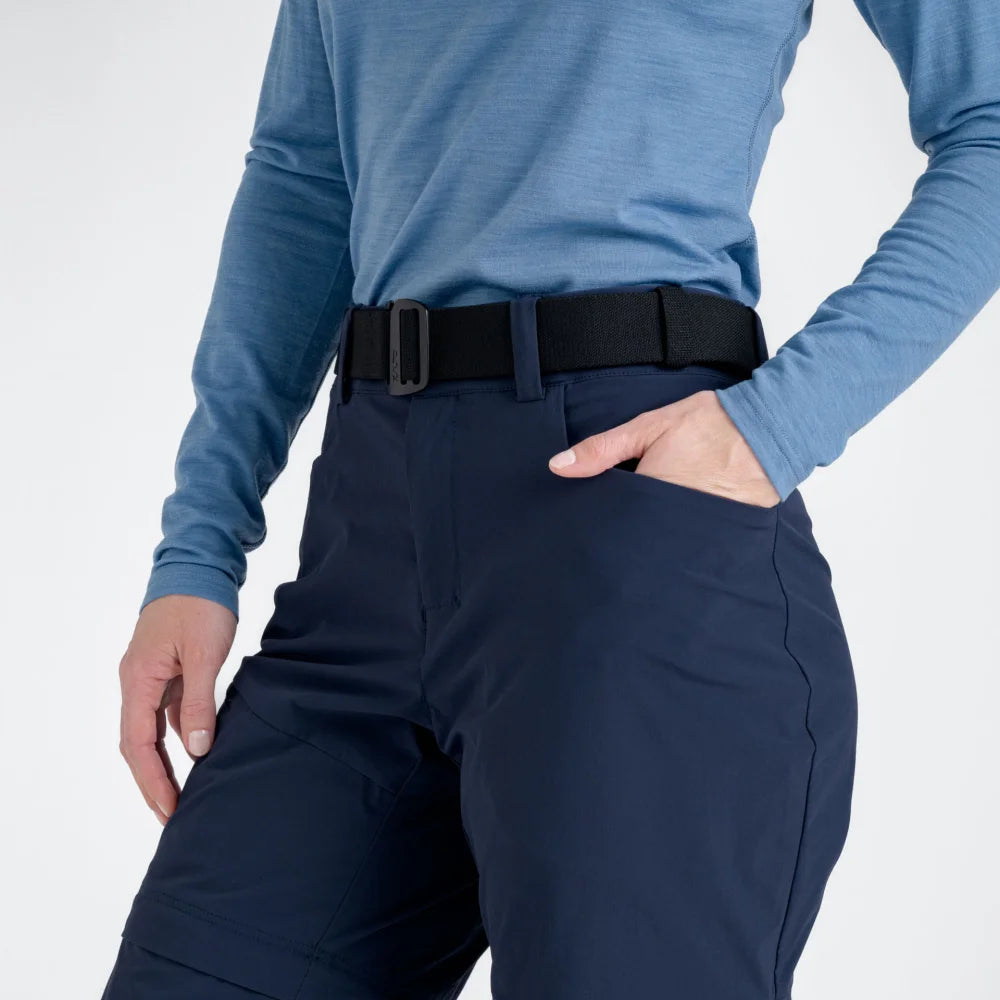 Pado Women's Zip-Off Pants — Dark Navy