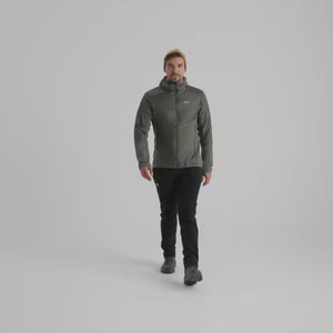 Spiro Men's Insulated Hybrid Jacket — Grey Navy