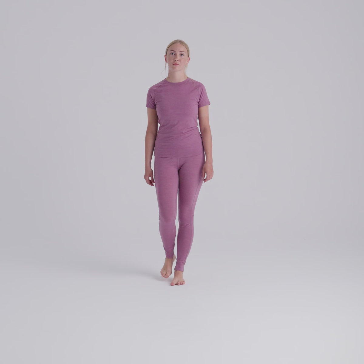 Senti Women's Merino T-shirt — Decadent Red