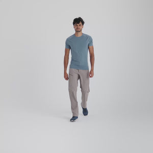 Senti Men's Merino T-shirt — Falcon Grey