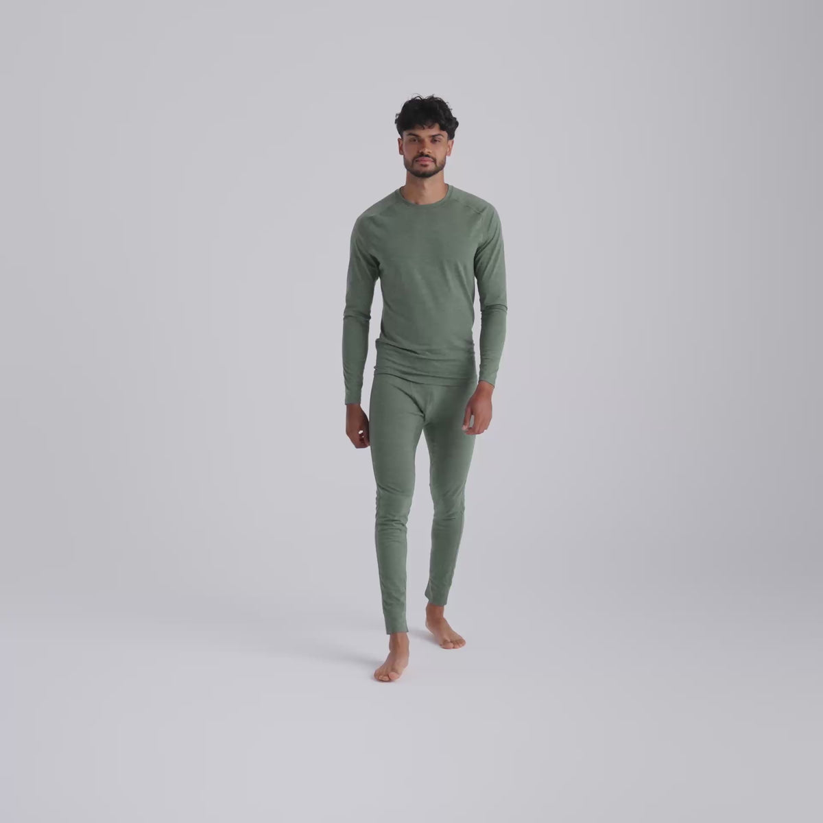 Senti Men's Merino Longsleeve — Dark Navy