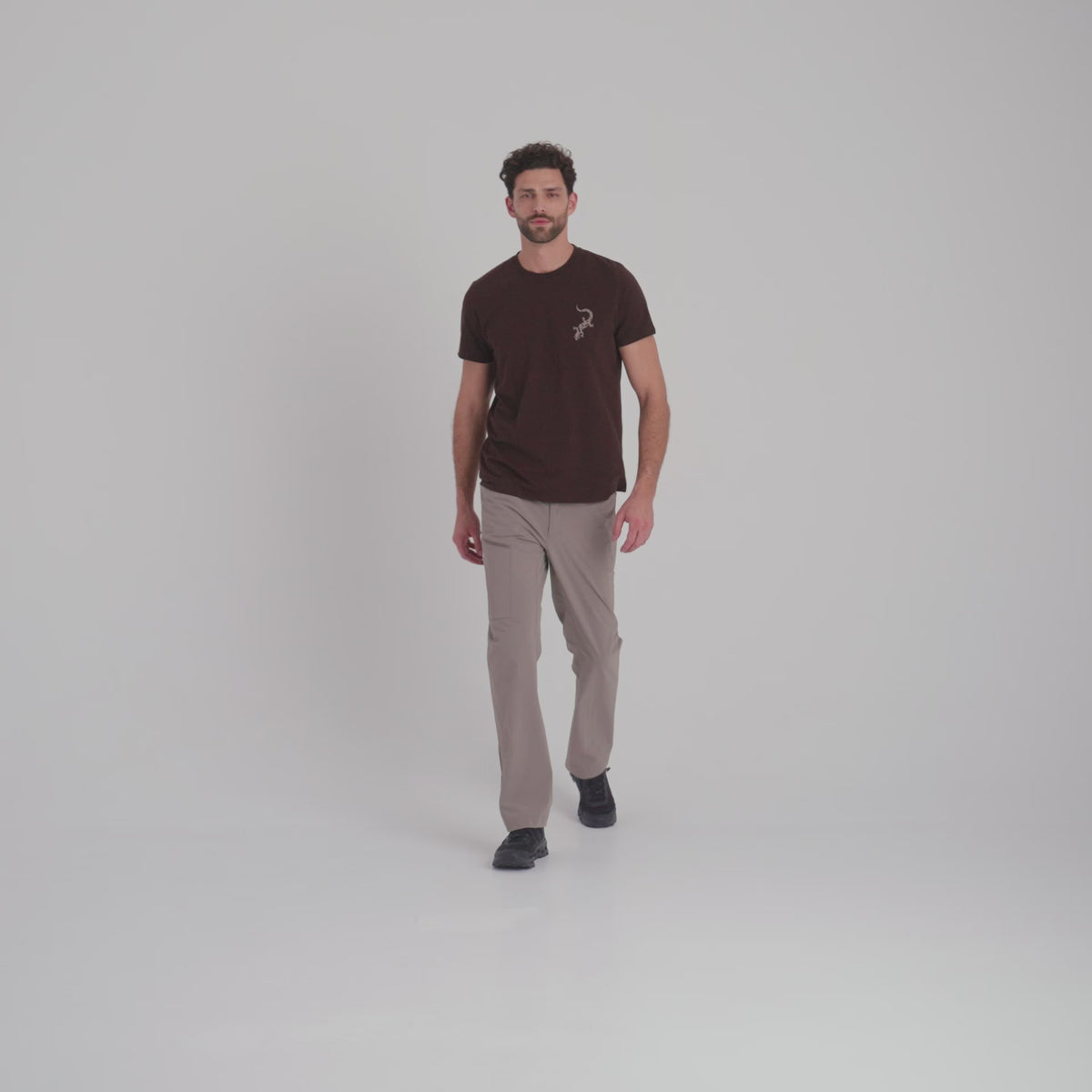 Arbo Men's Organic Cotton T-shirt — Navy Water