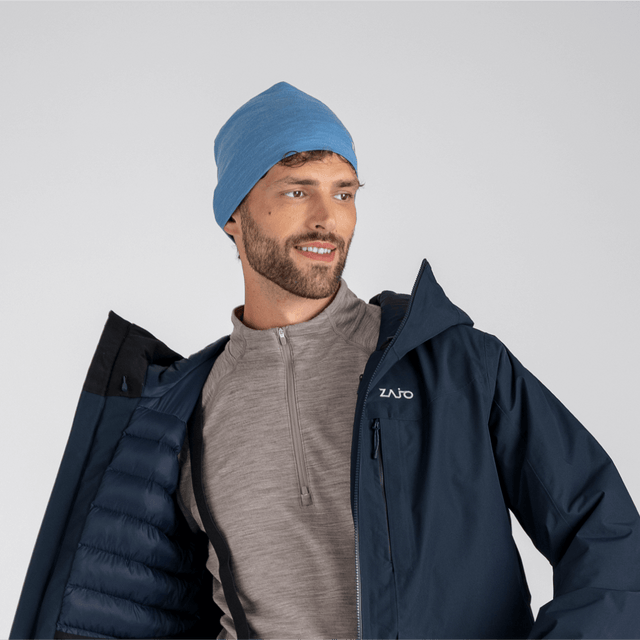Senti Merino Beanie — Thyme Green