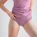 Senti Women's Merino Briefs, boja Purple
