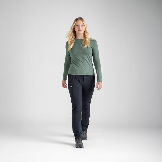Senti Women's Merino Longsleeve, boja Lila Haze