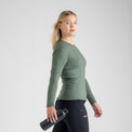 Senti Women's Merino Longsleeve, boja Decadent Red