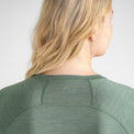 Senti Women's Merino Longsleeve, boja Decadent Red