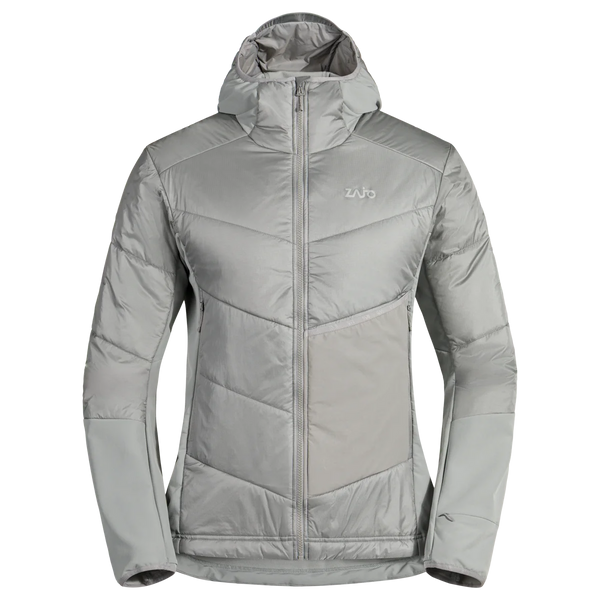 Spiro Men's Insulated Hybrid Jacket — Dove Grey