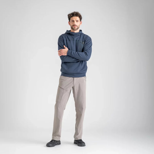 Vespero Men's Merino Hoodie, boja Chilli Red